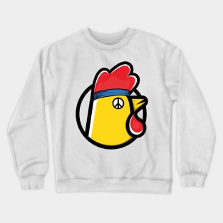 Hippie Chicken Crewneck Sweatshirt